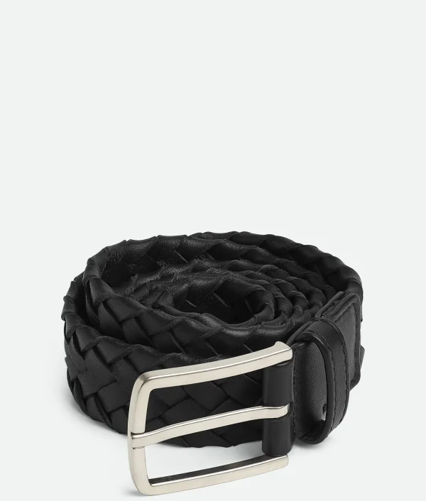 Bottega Veneta Intreccio Cabat Belt> Belts