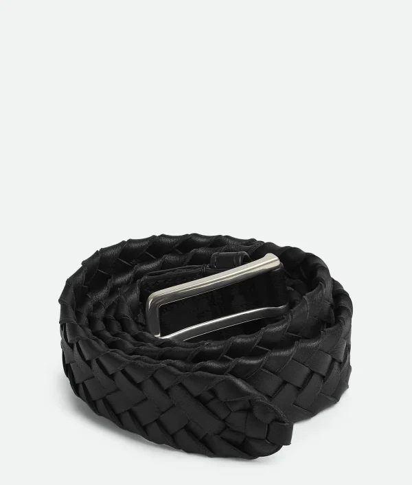 Bottega Veneta Intreccio Cabat Belt> Belts