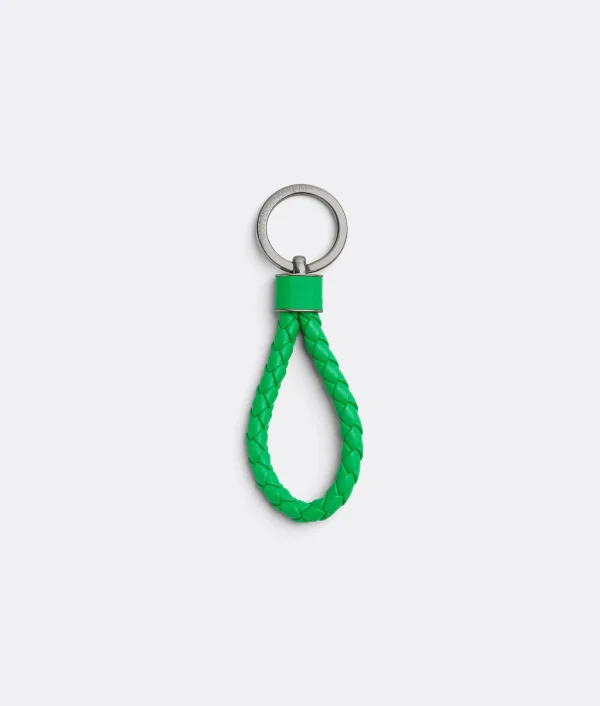 Bottega Veneta Intreccio Key Ring> Key Rings