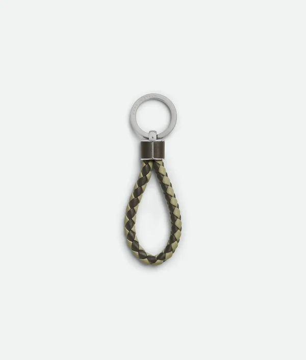 Bottega Veneta Intreccio Key Ring> Key Rings