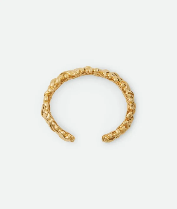 Bottega Veneta Intreccio Large Cuff Bracelet>Women Bracelets