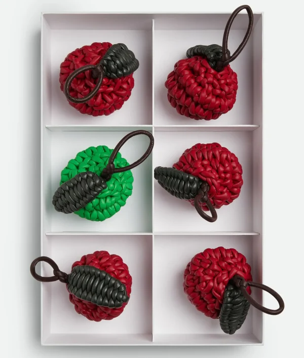 Bottega Veneta Intreccio Nappa Apple Set> Leather Accessories