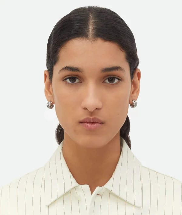Bottega Veneta Intreccio Small Earrings> Earrings