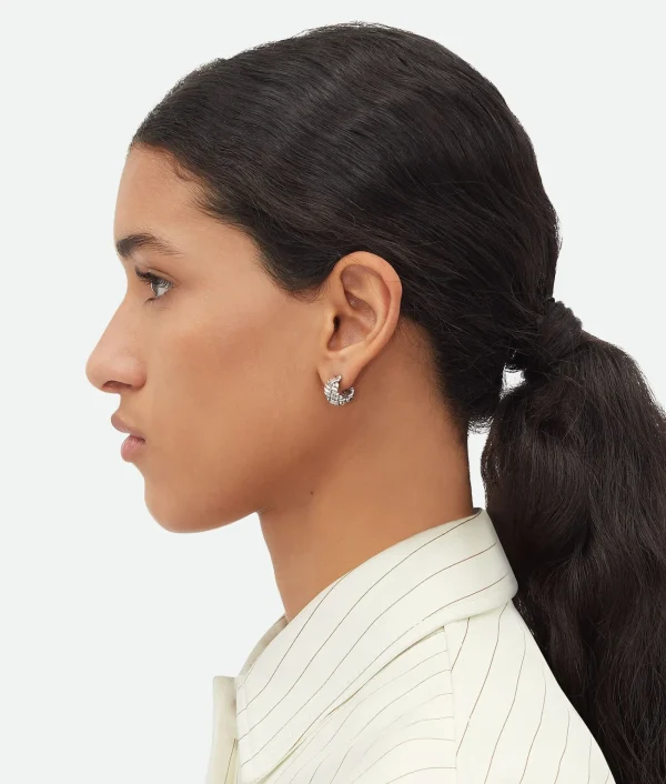 Bottega Veneta Intreccio Small Earrings> Earrings