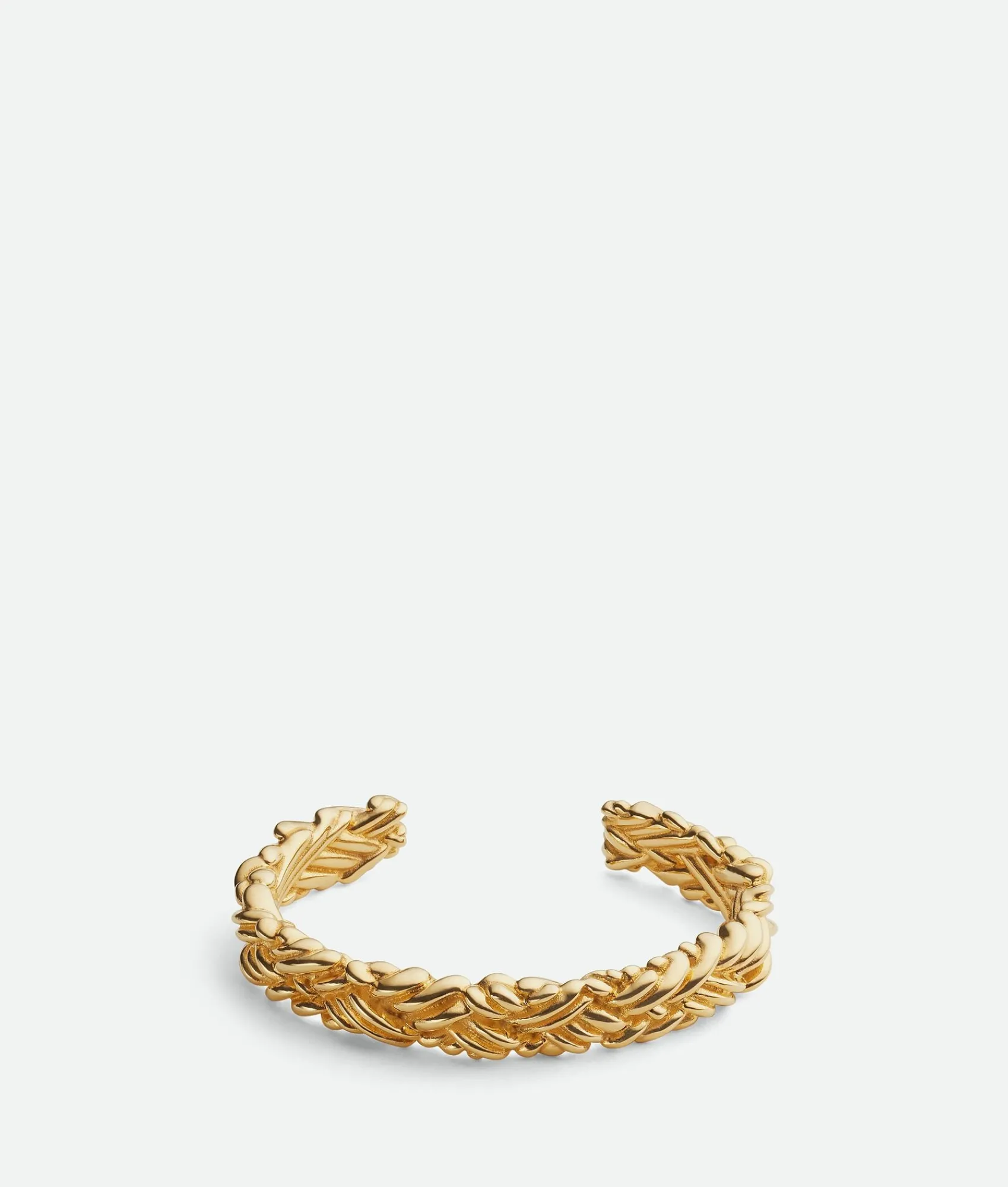 intreccio_thin_cuff_brace_0.webp Bottega Veneta Intreccio Thin Cuff Bracelet>Women Bracelets