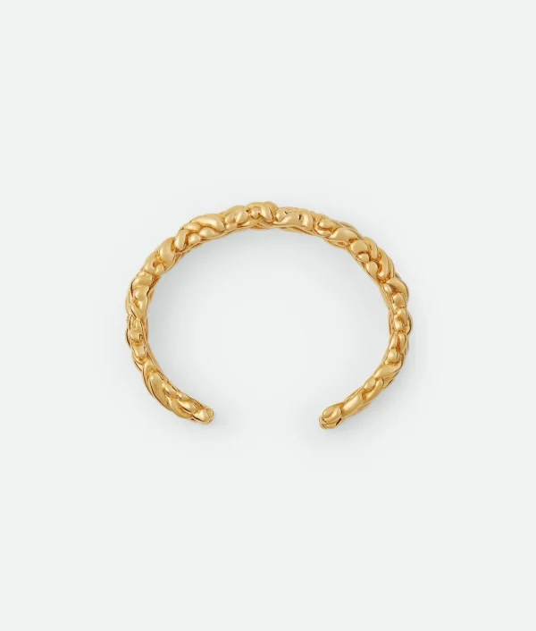 Bottega Veneta Intreccio Thin Cuff Bracelet>Women Bracelets