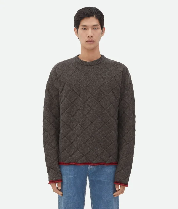 Bottega Veneta Intreccio Wool Jumper> Knitwear