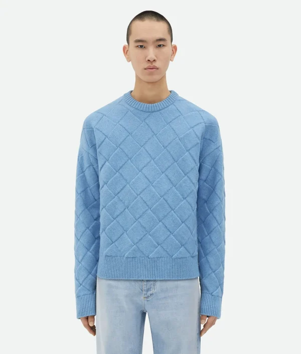 Bottega Veneta Intreccio Wool Jumper> Knitwear