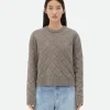 Bottega Veneta Intreccio Wool Sweater>Women Knitwear