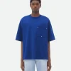 Bottega Veneta Jersey T-Shirt With V Pocket> T-Shirts
