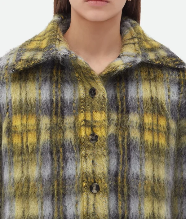 Bottega Veneta Knitted Mohair Jacket>Women Jackets