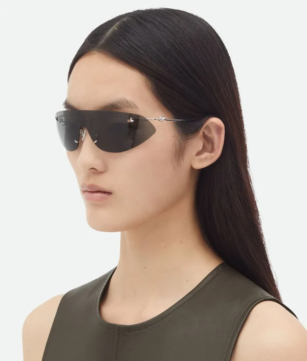 Bottega Veneta Knot Shield Sunglasses>Women Sunglasses | Sunglasses