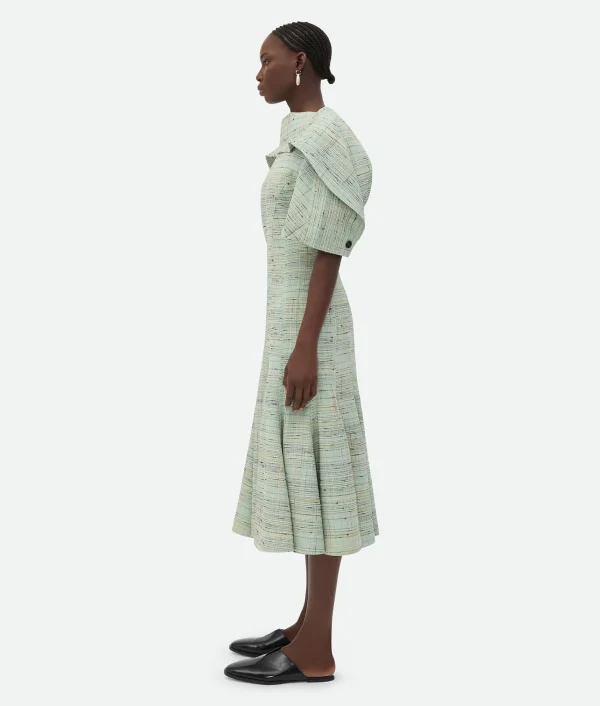 Bottega Veneta Knotted Viscose Dress>Women Dresses