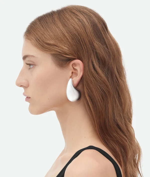 Bottega Veneta Large Drop Earrings>Women Earrings