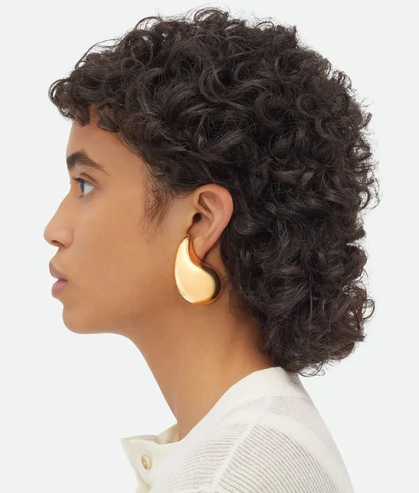 Bottega Veneta Large Drop Earrings>Women Earrings
