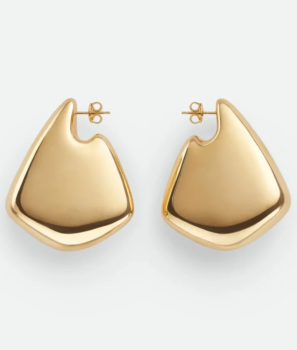 Bottega Veneta Large Fin Earrings>Women Earrings
