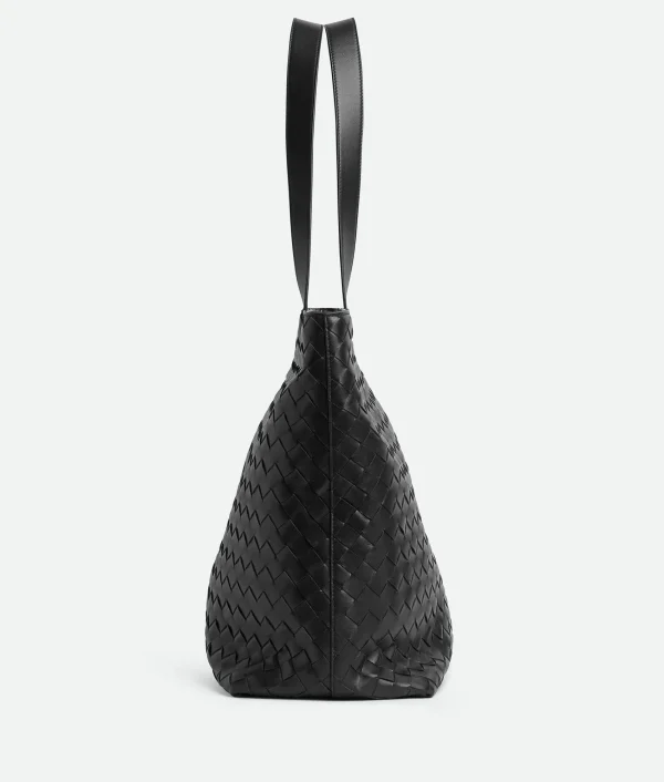 Bottega Veneta Large Intrecciato Zipped Tote> Shopper