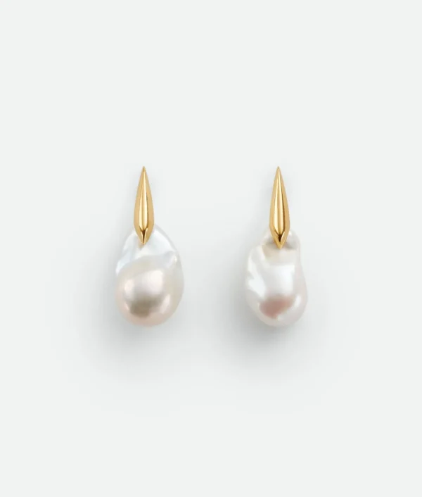 Bottega Veneta Large Pearl Earrings>Women Earrings