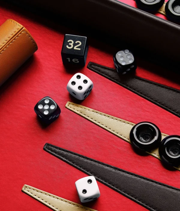 Bottega Veneta Leather Backgammon> Games