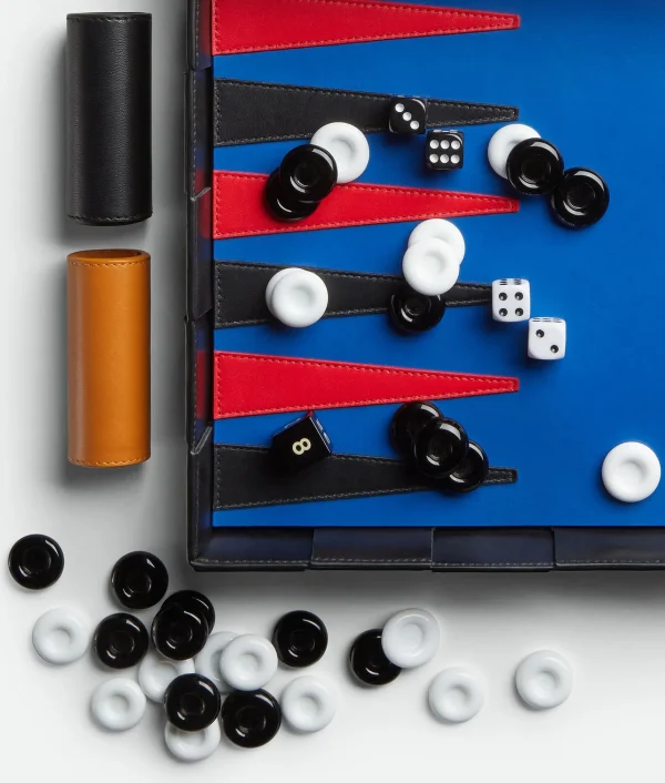Bottega Veneta Leather Backgammon> Games