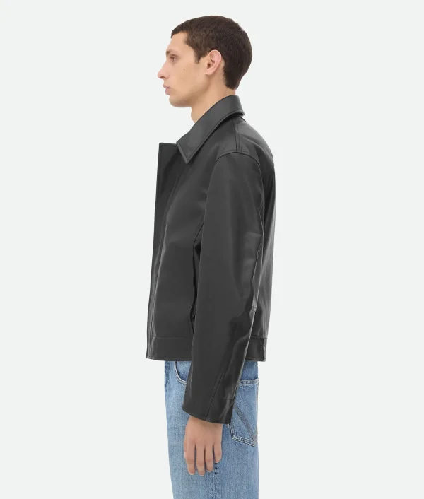 Bottega Veneta Leather Blouson> Leather | Jackets