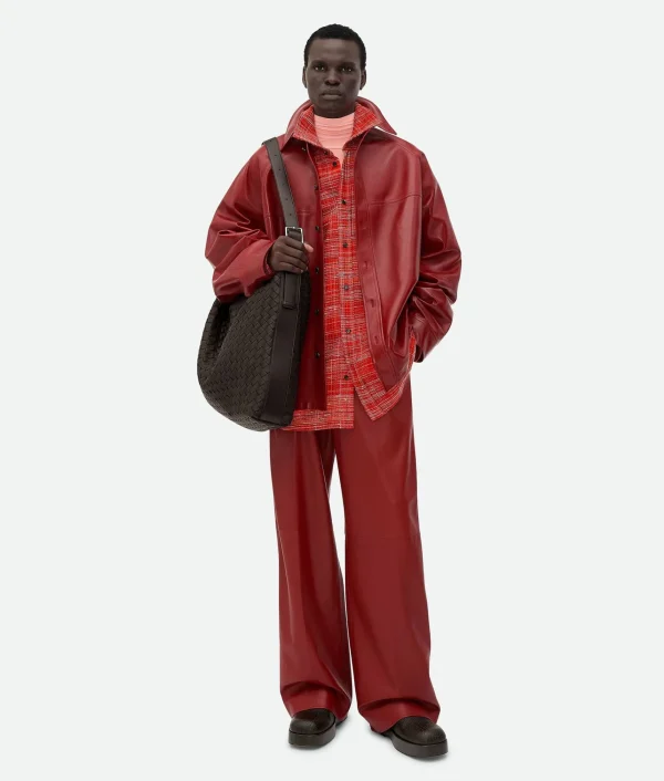 Bottega Veneta Leather Oversized Blouson> Leather