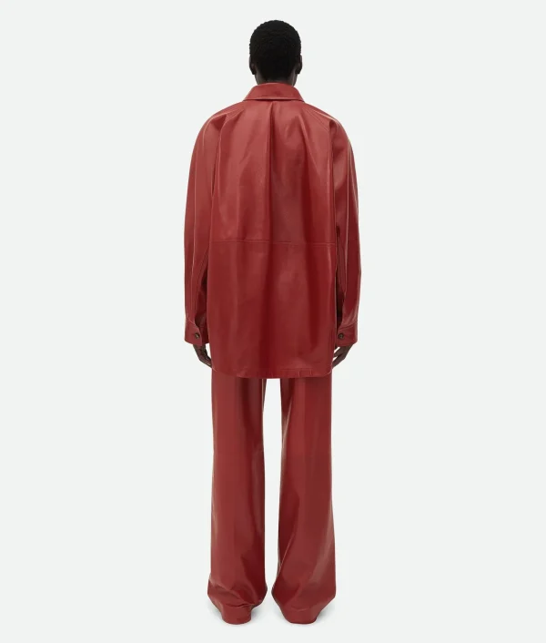 Bottega Veneta Leather Oversized Blouson> Leather