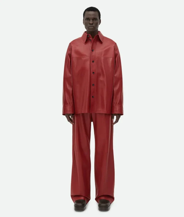 Bottega Veneta Leather Oversized Blouson> Leather
