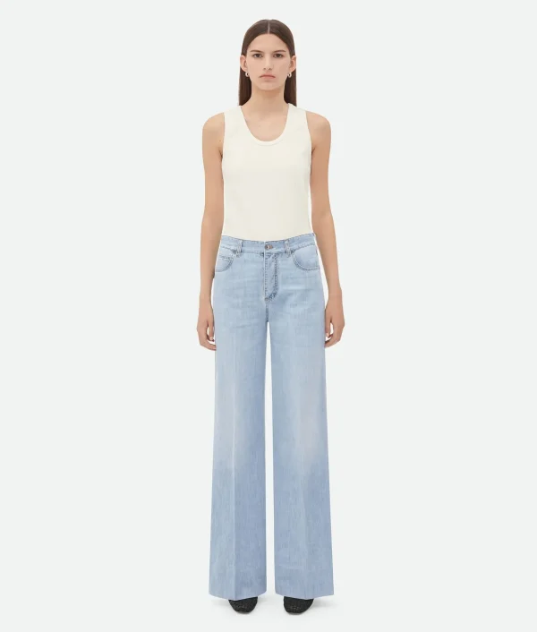 Bottega Veneta ed Wide Leg Denim>Women Denim