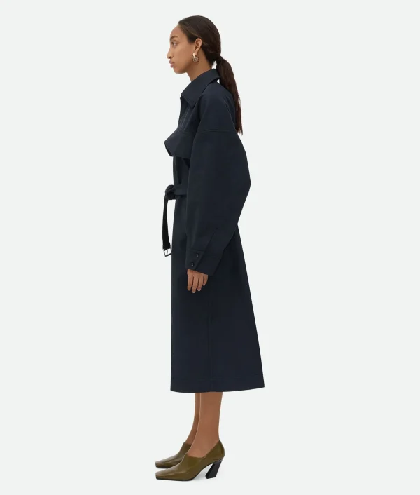 Bottega Veneta Light Cotton Frise Dress>Women Dresses