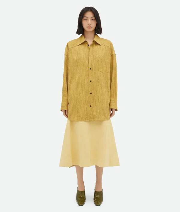 Bottega Veneta Light Cotton Frise Shirt>Women Shirts