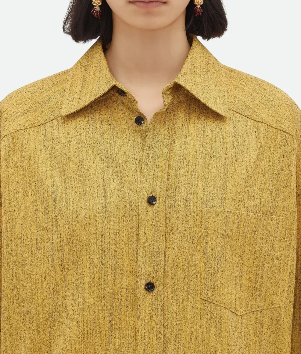 Bottega Veneta Light Cotton Frise Shirt>Women Shirts