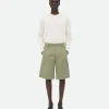 Bottega Veneta Light Cotton Twill Cargo Shorts> Trousers And Shorts