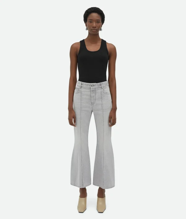 Bottega Veneta Washed Flared Denim>Women Denim