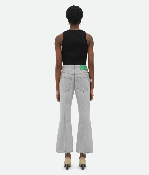 Bottega Veneta Washed Flared Denim>Women Denim
