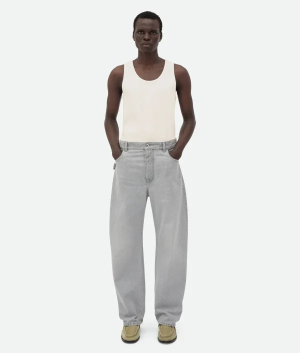 Bottega Veneta Washed Wide Leg Denim> Denim