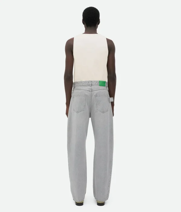 Bottega Veneta Washed Wide Leg Denim> Denim