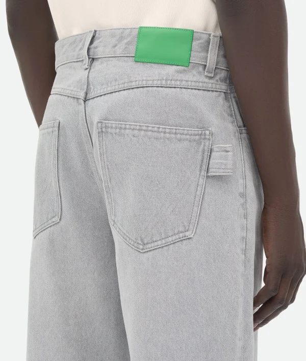 Bottega Veneta Washed Wide Leg Denim> Denim