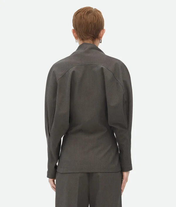 Bottega Veneta Light Wool Top>Women Tops And T-Shirts | Shirts