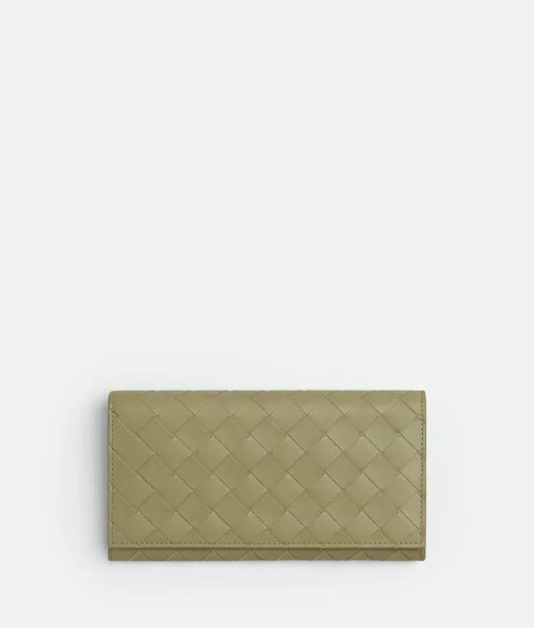 Bottega Veneta Long Wallet With Coin Purse>Women Long Wallets