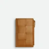 Bottega Veneta Medium Bi-Fold Zip Wallet>Women Long Wallets