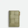 Bottega Veneta Medium Cassette Bi-Fold Zip Wallet>Women Long Wallets