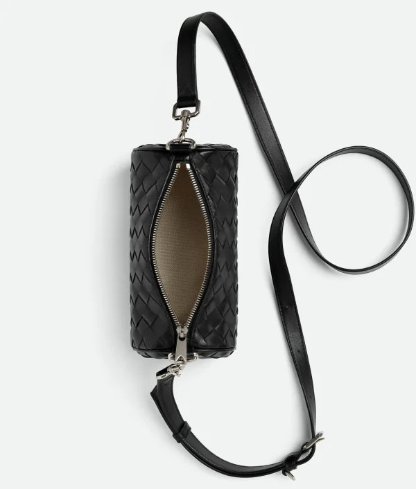 Bottega Veneta Mini Intrecciato Barrel> Crossbody