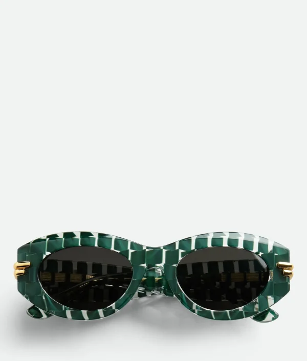 Bottega Veneta Mitre Oval Sunglasses>Women Sunglasses | Sunglasses