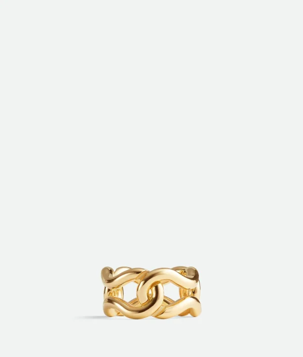 Bottega Veneta Nest Chain Ring>Women Rings