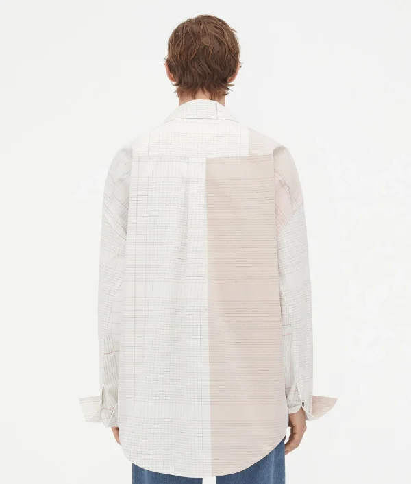 Bottega Veneta Notebook Cotton Shirt> Shirts