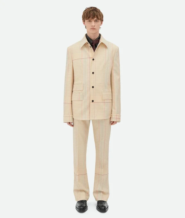 Bottega Veneta Notebook Wool Twill Jacket> Jackets