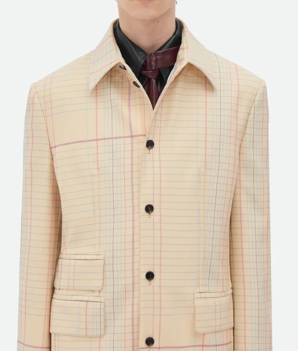Bottega Veneta Notebook Wool Twill Jacket> Jackets