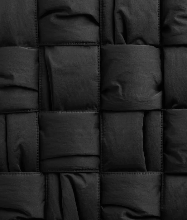 Bottega Veneta Padded Nylon Intreccio Gilet> Coats