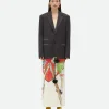 Bottega Veneta Prince Of Wales Wool Jacket With Label>Women Jackets